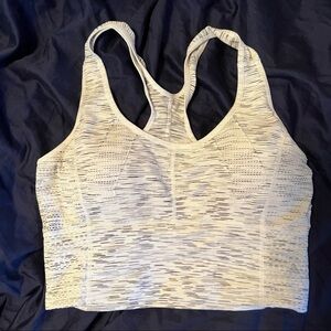Sports bra grey / white